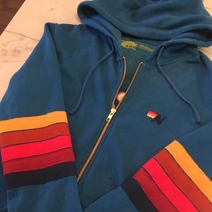 NEW Aviator Nation Hawaii Patch hoodie. Size M